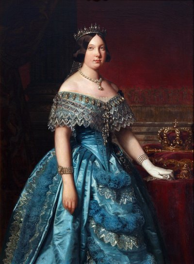 Isabella II. von Federico de Madrazo y Kuntz
